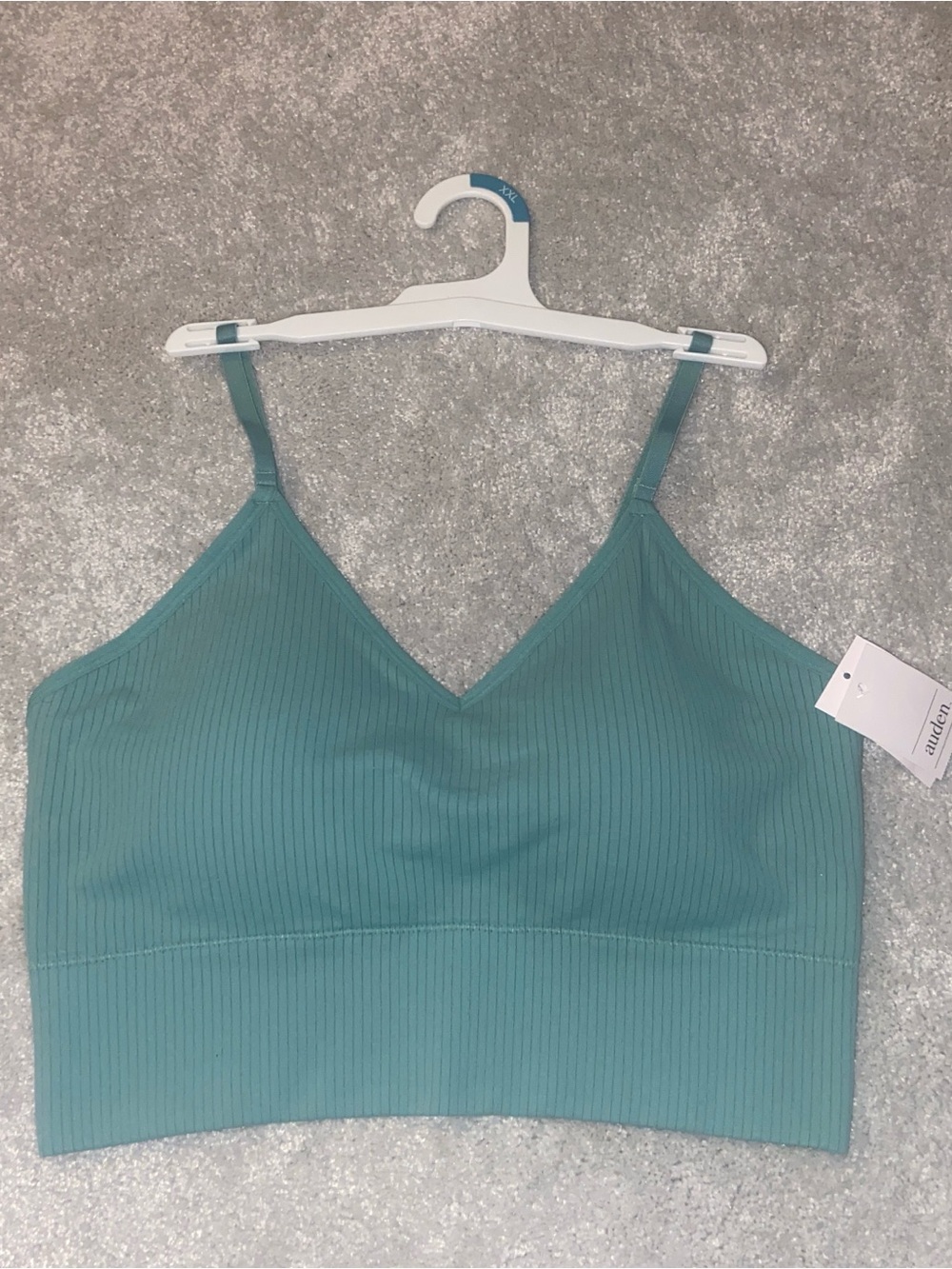 Auden Ribbed Seamless Longline Bralette Brami XXL NEW with tags